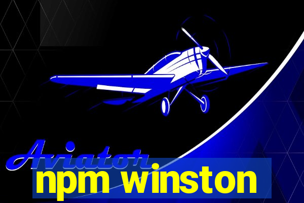 npm winston